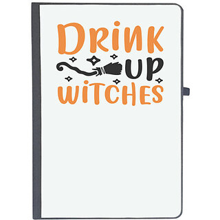                       UDNAG Ruled Notebook Diary 'Witches | drink up witches', [A5 80Pages 80GSM]                                              
