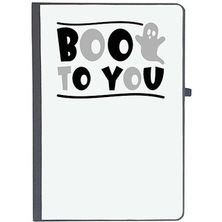                       UDNAG Ruled Notebook Diary 'Halloween | BOO TO YOU', [A5 80Pages 80GSM]                                              