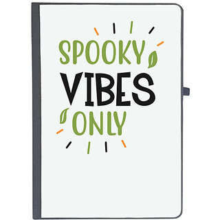                       UDNAG Ruled Notebook Diary 'Halloween | SPOOKY VIBES ONLY', [A5 80Pages 80GSM]                                              