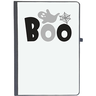                       UDNAG Ruled Notebook Diary 'Halloween | boo', [A5 80Pages 80GSM]                                              