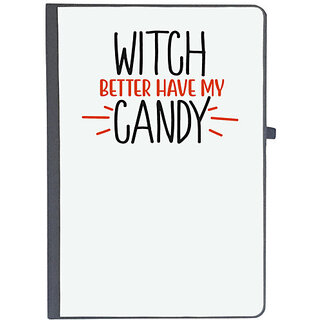                       UDNAG Ruled Notebook Diary 'Halloween | witch', [A5 80Pages 80GSM]                                              