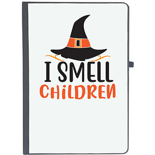                       UDNAG Ruled Notebook Diary 'Halloween | I smell children', [A5 80Pages 80GSM]                                              