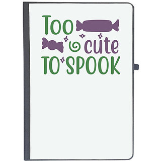                       UDNAG Ruled Notebook Diary 'Halloween | Too cute to spook copy', [A5 80Pages 80GSM]                                              