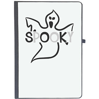                       UDNAG Ruled Notebook Diary 'Halloween | Spooky copy', [A5 80Pages 80GSM]                                              