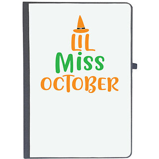                       UDNAG Ruled Notebook Diary 'Halloween | Lil Miss October', [A5 80Pages 80GSM]                                              