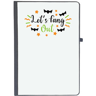                       UDNAG Ruled Notebook Diary 'Halloween | Lets fang out', [A5 80Pages 80GSM]                                              