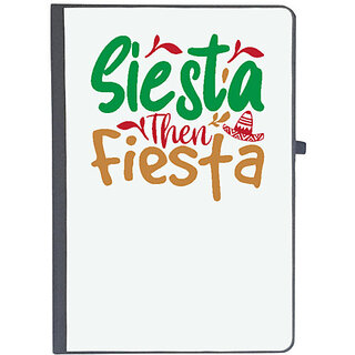                      UDNAG Ruled Notebook Diary 'Christmas | siesta then fiesta', [A5 80Pages 80GSM]                                              