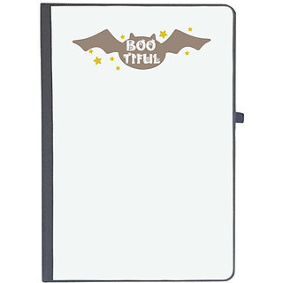                       UDNAG Ruled Notebook Diary 'Halloween | Bootiful', [A5 80Pages 80GSM]                                              