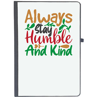                       UDNAG Ruled Notebook Diary 'Christmas | always stay humble and kind', [A5 80Pages 80GSM]                                              