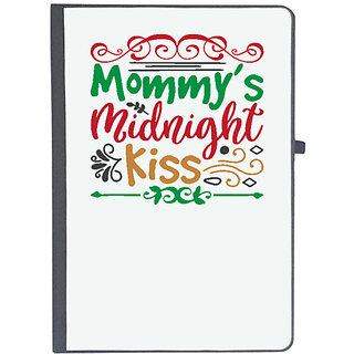                       UDNAG Ruled Notebook Diary 'Christmas | mommy's midnight kiss', [A5 80Pages 80GSM]                                              