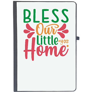                       UDNAG Ruled Notebook Diary 'Christmas | blese our little home', [A5 80Pages 80GSM]                                              