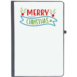                       UDNAG Ruled Notebook Diary 'Christmas | merry christmasss1', [A5 80Pages 80GSM]                                              