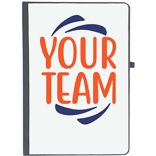                       UDNAG Ruled Notebook Diary 'Team | your team', [A5 80Pages 80GSM]                                              