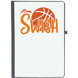                       UDNAG Ruled Notebook Diary 'Football | swish', [A5 80Pages 80GSM]                                              