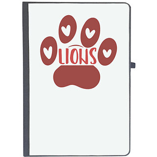                      UDNAG Ruled Notebook Diary 'Lions | Lions', [A5 80Pages 80GSM]                                              