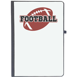                       UDNAG Ruled Notebook Diary 'Football | Football', [A5 80Pages 80GSM]                                              