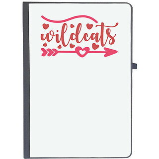                       UDNAG Ruled Notebook Diary 'Christmas | wildcats', [A5 80Pages 80GSM]                                              