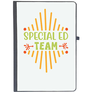                       UDNAG Ruled Notebook Diary 'Team | Special ed team', [A5 80Pages 80GSM]                                              