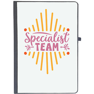                       UDNAG Ruled Notebook Diary 'Team | Specialist team', [A5 80Pages 80GSM]                                              