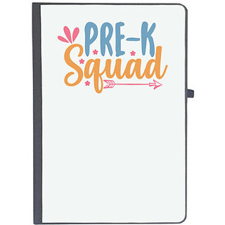                       UDNAG Ruled Notebook Diary 'Student teacher | pre-k squad', [A5 80Pages 80GSM]                                              