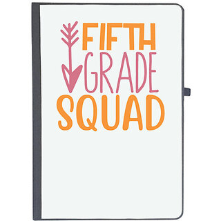                       UDNAG Ruled Notebook Diary 'Student teacher | fifth grade squadd', [A5 80Pages 80GSM]                                              
