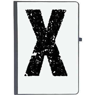                       UDNAG Ruled Notebook Diary 'Alphabet | X', [A5 80Pages 80GSM]                                              