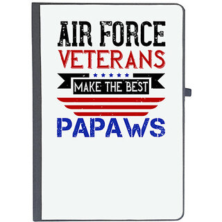                       UDNAG Ruled Notebook Diary 'Airforce | Air Force Veterans make the best PAPAWS', [A5 80Pages 80GSM]                                              