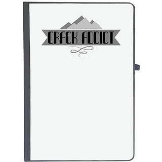                       UDNAG Ruled Notebook Diary 'Climbing | Crack Addict', [A5 80Pages 80GSM]                                              