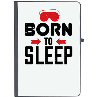                       UDNAG Ruled Notebook Diary 'Sleeping | Born to sleep', [A5 80Pages 80GSM]                                              
