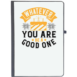                       UDNAG Ruled Notebook Diary 'Birthday | Whatever you are, be a good one', [A5 80Pages 80GSM]                                              
