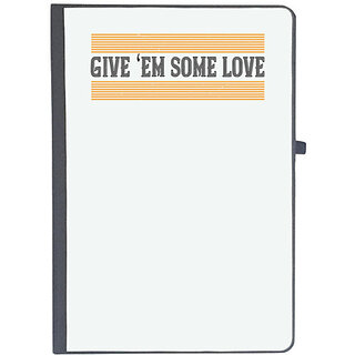                       UDNAG Ruled Notebook Diary 'Badminton | Give em some love', [A5 80Pages 80GSM]                                              