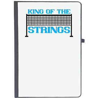                       UDNAG Ruled Notebook Diary 'Badminton | King of the Strings', [A5 80Pages 80GSM]                                              
