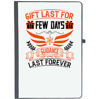                       UDNAG Ruled Notebook Diary 'Team Coach | Gift last for few days, guidance last forever', [A5 80Pages 80GSM]                                              