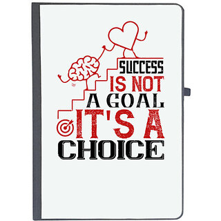                       UDNAG Ruled Notebook Diary 'Team Coach | Success is not a goal. It's a choice', [A5 80Pages 80GSM]                                              