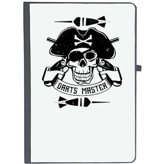                       UDNAG Ruled Notebook Diary 'Dart | Darts Master', [A5 80Pages 80GSM]                                              