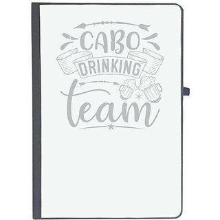                       UDNAG Ruled Notebook Diary 'Girls trip | cabo drinking team', [A5 80Pages 80GSM]                                              