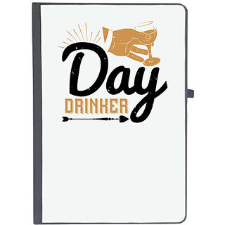                       UDNAG Ruled Notebook Diary 'Girls trip | day drinker', [A5 80Pages 80GSM]                                              