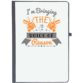                       UDNAG Ruled Notebook Diary 'Girls trip | im bringing the voice of reason', [A5 80Pages 80GSM]                                              