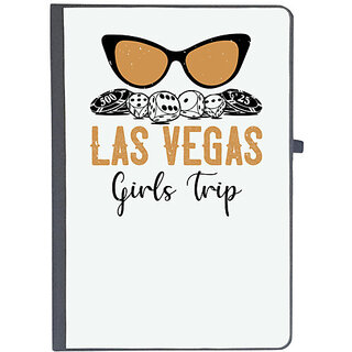                       UDNAG Ruled Notebook Diary 'Girls trip | las vegas girls trip', [A5 80Pages 80GSM]                                              