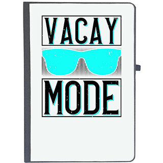                       UDNAG Ruled Notebook Diary 'Girls trip | vacay mode', [A5 80Pages 80GSM]                                              