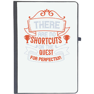                       UDNAG Ruled Notebook Diary 'Golf | There are no shortcuts on the quest for perfection', [A5 80Pages 80GSM]                                              