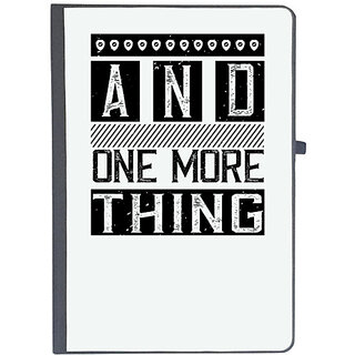                       UDNAG Ruled Notebook Diary 'Internet | And one more thing', [A5 80Pages 80GSM]                                              