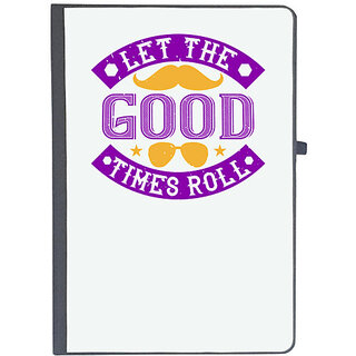                       UDNAG Ruled Notebook Diary 'Mardi Gras | Let the good times roll', [A5 80Pages 80GSM]                                              