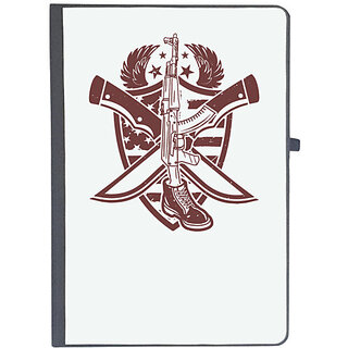                       UDNAG Ruled Notebook Diary 'Military | military', [A5 80Pages 80GSM]                                              