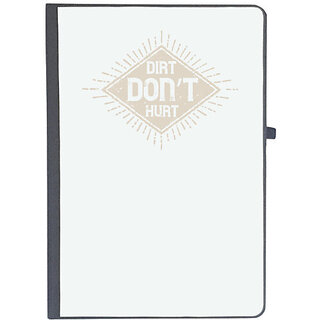                       UDNAG Ruled Notebook Diary 'Motor Cycle | Dirt dont hurt 2', [A5 80Pages 80GSM]                                              