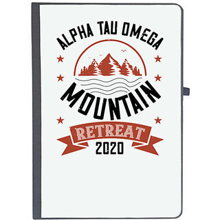                       UDNAG Ruled Notebook Diary 'Adventure Mountain', [A5 80Pages 80GSM]                                              