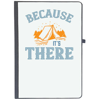                       UDNAG Ruled Notebook Diary 'Adventure Mountain | because its there', [A5 80Pages 80GSM]                                              