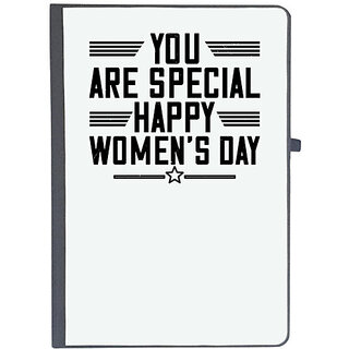                       UDNAG Ruled Notebook Diary 'Womens Day | You are Special Happy Women's Day', [A5 80Pages 80GSM]                                              