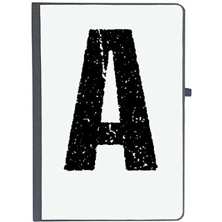                       UDNAG Ruled Notebook Diary 'Alphabet | A', [A5 80Pages 80GSM]                                              