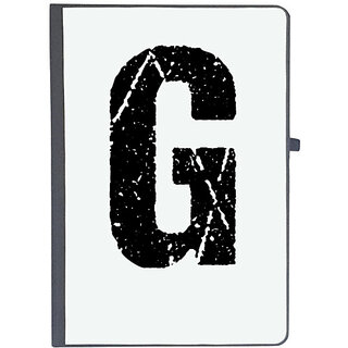                       UDNAG Ruled Notebook Diary 'Alphabet | G', [A5 80Pages 80GSM]                                              